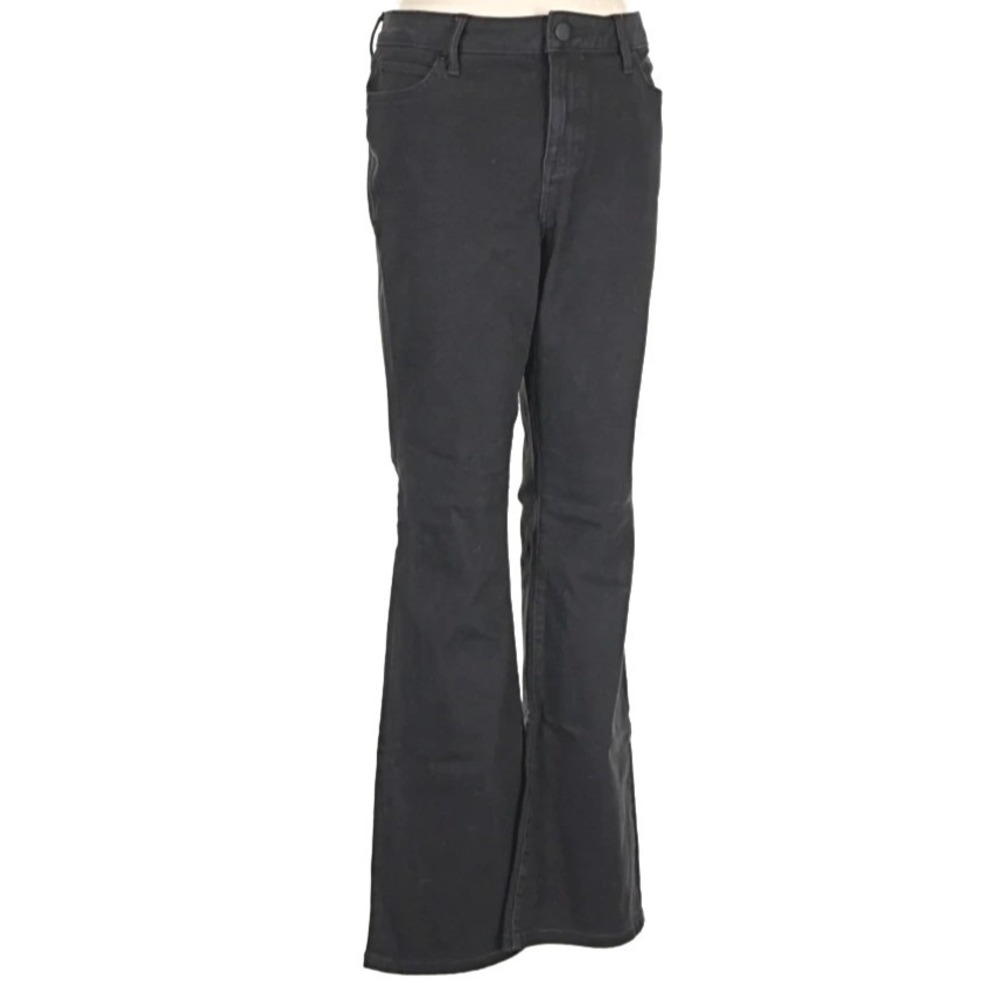 Simply Vera Vera Wang Flare Jeans Womens 8R Black Stretch Bootcut Denim Western